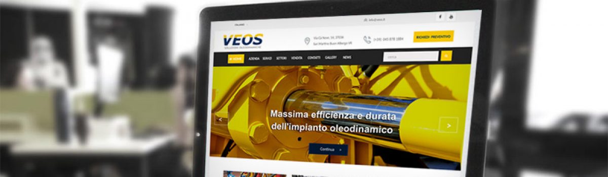 Veos è online con il nuovo sito web